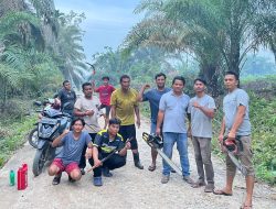 Pemuda Dusun Bukit Tungku Jaya Ujungbatu Timur Gelar Goro Sambut Ramadhan 2026