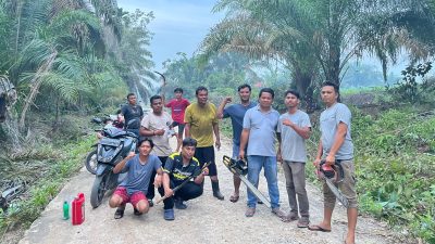 Pemuda Dusun Bukit Tungku Jaya Ujungbatu Timur Gelar Goro Sambut Ramadhan 2026