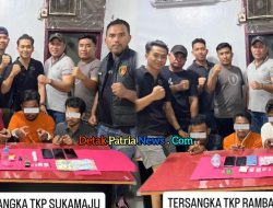 Polsek Ujung Batu Bongkar Jaringan Narkoba di Rokan Hulu, 6 Tersangka Diamankan