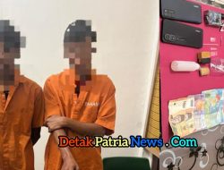Dua Pengedar Sabu di Tambang Kampar Ditangkap Polisi
