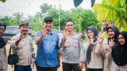 Bupati Anton dan Kapolres Rohul Gelar Cooling System di Desa Bonai