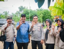 Bupati Anton dan Kapolres Rohul Gelar Cooling System di Desa Bonai