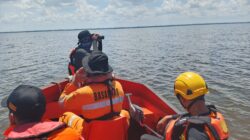 ABK Hilang Diduga Jatuh di Perairan Selat Rupat Dumai, Tim SAR Lakukan Pencarian