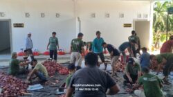 Masjid Al Muqarrabin Ujung Batu Timur Sembelih 9 Sapi dan 2 Kambing pada Iduladha 1447 H