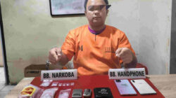 Satresnarkoba Polres Kampar Tangkap Pengedar Sabu 7,77 Gram di Bangkinang