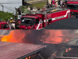 Kebakaran Hebat di Bukittinggi, Satu Warga Tewas Terjebak Api