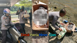 Geger! Bayi Perempuan Ditemukan Meninggal di Bibir Sungai Rokan Ujung Batu