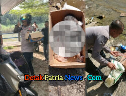 Geger! Bayi Perempuan Ditemukan Meninggal di Bibir Sungai Rokan Ujung Batu