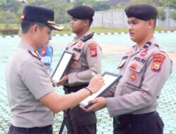 Polres Rokan Hulu PTDH Dua Anggota, Kapolres Tegaskan Komitmen Penegakan Disiplin