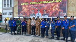 Polsek Ujung Batu Gelar Apel Siaga Karhutla 2026