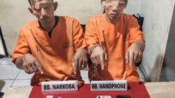Polres Kampar Ringkus Dua Terduga Pelaku Narkoba di Ridan Permai