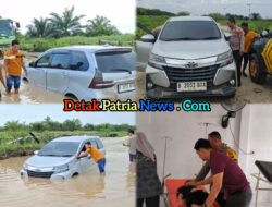 Bocah 9 Tahun Meninggal Usai Avanza Terjebak Banjir di Jalan Duri–Sontang Rohul