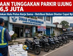 Dugaan Tunggakan Retribusi Parkir Ujung Batu Capai Rp76,5 Juta