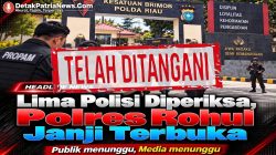 Lima Personel Polres Rohul Diperiksa Propam Terkait Dugaan Pelanggaran
