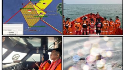 Satu Nelayan Malaysia Masih Dicari, SAR Gabungan Sisir Perairan Riau