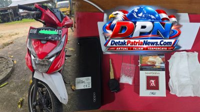 Polsek Tandun Amankan Dua Terduga Kurir Sabu 1,4 Gram
