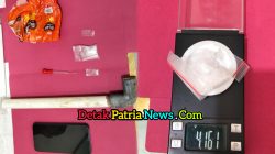 Polsek Tambusai Utara Tangkap Terduga Pengedar Sabu 4,1 Gram