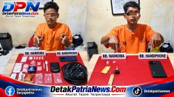 Dua Pelaku Narkoba Ditangkap di Kampar Utara