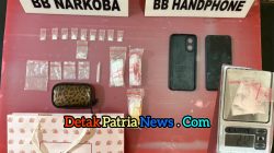 Tim Gabungan Gerebek Kafe di Rambah Hilir Sita Sabu 2,12 Gram