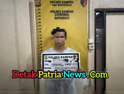 Polres Kampar Tangkap Pria 18 Tahun Terkait Kasus Pencabulan Anak Dibawah Umur