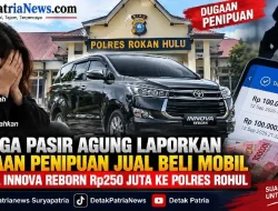 Warga Pasir Agung Laporkan Dugaan Penipuan Jual Beli Innova Reborn Rp250 Juta ke Polres Rohul