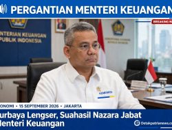 Purbaya Diganti Suahasil, Hanya 371 Hari Menjabat Menteri Keuangan