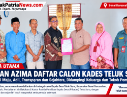 Fauzan Azima Daftar Calon Kades Teluk Sono