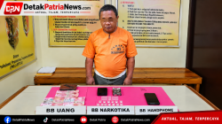 Polsek Kampar Kiri Hilir Tangkap Pengedar Sabu 3,18 Gram