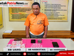 Polsek Kampar Kiri Hilir Tangkap Pengedar Sabu 3,18 Gram