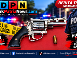 Polisi Temukan Senjata Api Rakitan Saat Kembangkan Kasus Sabu di Bonai Darussalam