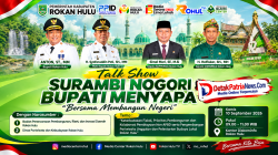 Surambi Nogori Bupati Menyapa Bahas Prioritas Pembangunan Rohul