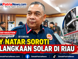 Edy Natar Mantan Gubri Soroti Kelangkaan Solar di Riau