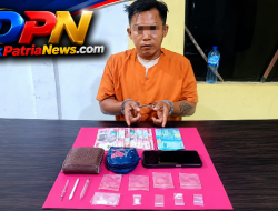 Polsek XIII Koto Kampar Tangkap Pria Diduga Pengedar Sabu