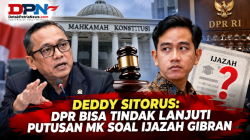 Deddy Sitorus: DPR Bisa Tindak Lanjuti Putusan MK soal Ijazah Gibran