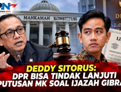 Deddy Sitorus: DPR Bisa Tindak Lanjuti Putusan MK soal Ijazah Gibran