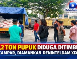 69,2 Ton Pupuk Diduga Ditimbun di Kampar, Diamankan Deninteldam XIX/TT