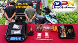 Polsek Kepenuhan Tangkap Dua Pria, Sabu 0,70 Gram Disita