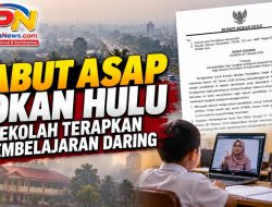 Kabut Asap Selimuti Rohul, Sekolah Terapkan Pembelajaran Daring