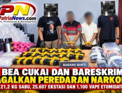 Bea Cukai dan Bareskrim Gagalkan Peredaran 21 Kg Sabu di Riau