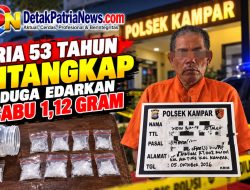 Pria 53 Tahun di Air Tiris Ditangkap Diduga Edarkan Sabu 1,12 Gram