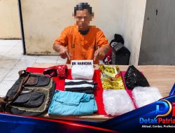 Kurir Sabu 1 Kg Ditangkap di Kampar, Polisi Buru Jaringan
