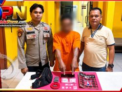 Polsek Tapung Hilir Amankan Pria dengan 6 Paket Diduga Sabu di Kota Garo