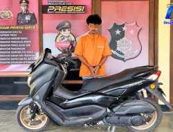 Curi Motor Yamaha MX, Pemuda 21 Tahun Ditangkap Polsek Kampar