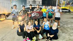 Laskar Pelari Rohul Gelar Latihan Malam 5 Kilometer di Ujungbatu