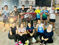 Laskar Pelari Rohul Gelar Latihan Malam 5 Kilometer di Ujungbatu