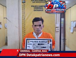 Polres Kampar Tangkap Ayah Tiri Terduga Pelaku Pencabulan Anak 6 Tahun