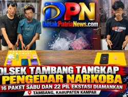 Polsek Tambang Tangkap 3 Terduga Pengedar Narkoba