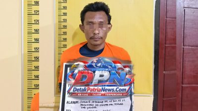 Polsek Tapung Tangkap Pria Pengancam Bunuh Mantan Kekasih