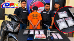 Polres Rohul Tangkap Pria 51 Tahun, Sabu 5,68 Gram Disita