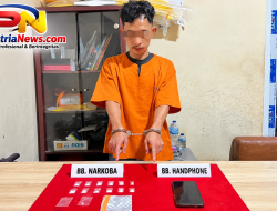 Residivis Narkoba Ditangkap di Hangtuah, Polisi Sita 2,25 Gram Sabu